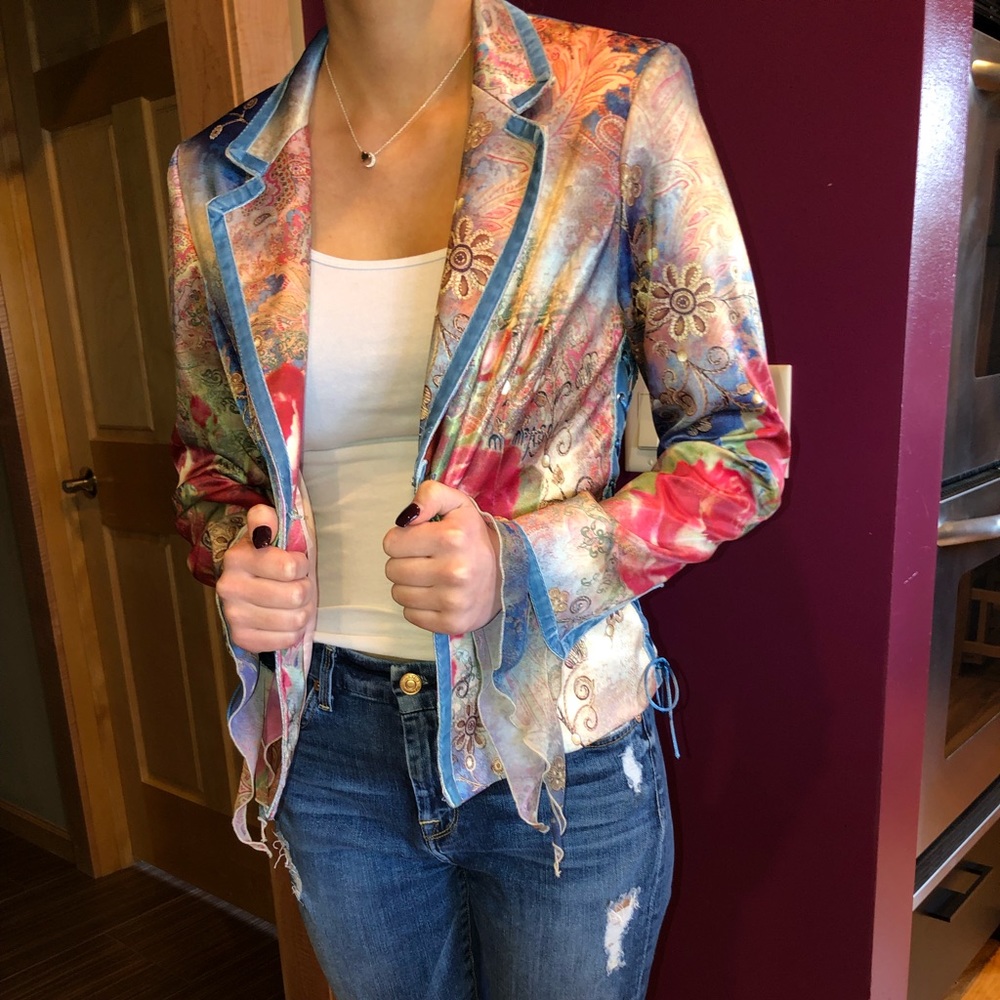 Boho Chic Colorful Jacket